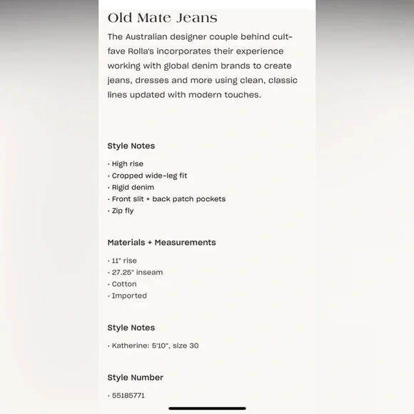 Rolla’s Old Mate Jeans - Picture 8 of 8